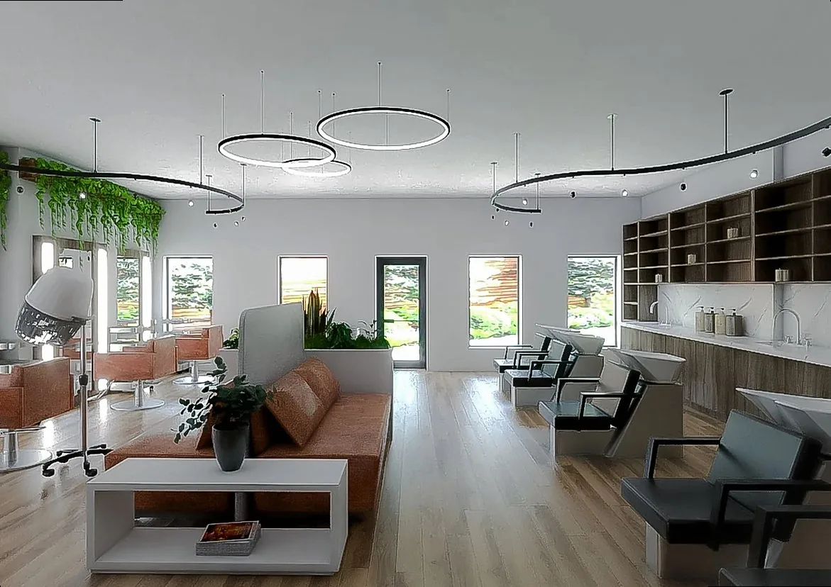 interior, salon, beauty, architecture, barber, hairdresser, design, furniture, chair, decoration, style, room, beauticia